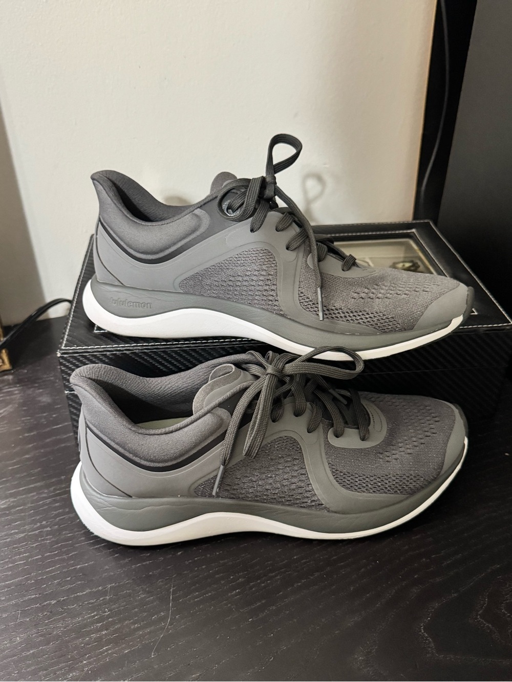 lululemon athletica Gray and Black Women's Sneakers - Picture 3 of 12